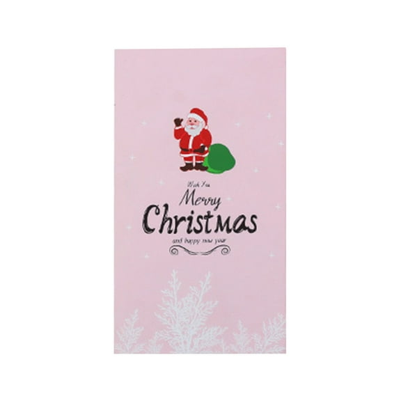 HaoXun Christmas Cards with Envelopes - 4x7in Handwritten Holiday Greeting Cards, Snowman Xmas Message Cards for Festive Wishes to Family and Friends
