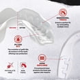 thumbnail image 3 of SAFEJAWZ Sports Mouth Guard Slim Fit, Adults and Junior Mouthguard with Case (White, Youth (Up to 11 Years)), 3 of 7