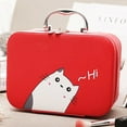 thumbnail image 2 of Walson Multifunctional Cartoon Portable Travel High Capacity Double Layer Makeup Cosmetics Case Box, 2 of 8