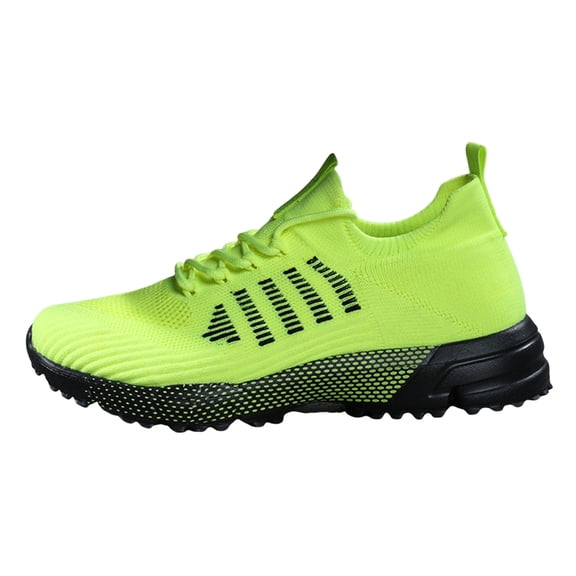XEDZYT Mens Running Shoes Outdoor Sports Hiking Lace Up Fashion Sneakers Walking Footwear Size 11.5