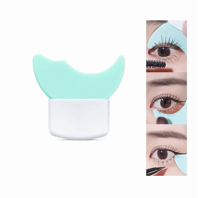 Silicone Eyeliner Stencil Tool, Reusable Wing Tip Makeup Guide for Eyeliner and Lipstick Application