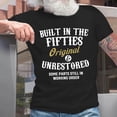 thumbnail image 2 of YLSDY Men's Letter Print T-shirts Boat Neck Short Sleeve Shirts Novel Comfy Stretchy Trendy Tops Summer Casaul Fashion Breathable Tees Black M, 2 of 9