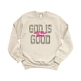 thumbnail image 7 of Camo God Is Good All The Time Sweatshirt for Women - Christian Faith Pullover Sand Sweatshirt Adult Large, 7 of 7