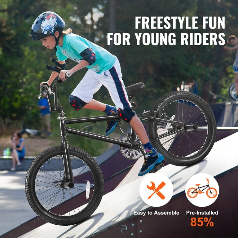 KFFKFF Stunt BMX Bike, 20-Inch Wheel, 360° Rotating Feature KFFKFF Stunt BMX Bike, 20-Inch Wheel, 360° Rotating Feature