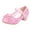 Pink, variant on Odeerbi Girls Sandals Infant Kids Baby Girls Pearl Crystal Bling Bowknot Single Princess Shoes Sandals