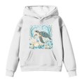 thumbnail image 4 of JAJAHO Girls Hoodie Turtle Graphic Kids Ocean Animal Print Pullover Sweatshirt Sizes 2-13 Casual Long Sleeve Fall Tops, 4 of 4