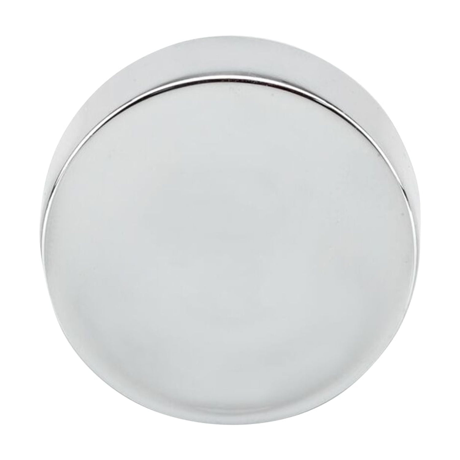 10-Pack Traditional Round Metal Chrome Kitchen Cabinet Drawer Knob 1-3/8" (35mm)