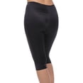 thumbnail image 4 of Doublure de Pantalon Capri Gainant Léger pour Femme Rago 920 (Noir TG), 4 of 4