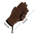 thumbnail image 3 of Ycandiee Waterproof Winter Ski Gloves Thermal, Thick Warm Gloves, Windproof Touch Screen Snow Gloves, 3 of 3