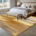 thumbnail image 4 of 5'x8' Area Rugs, Yellow Beige Indoor Outdoor Area Rug for Living Room Bedroom, Modern Oil Painting Abstract Art Washable Bathroom Rugs Kitchen Floor Carpet Mats Home Decor Aesthetic, 4 of 8
