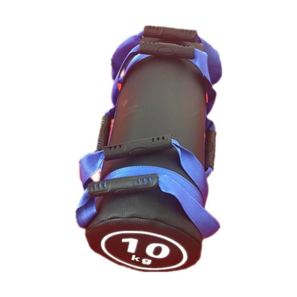 Bolsa de arena para fitness, bolsa de energía resistente para ejercicios de , entrenamiento de cuerpo completo Lleno 10 kg