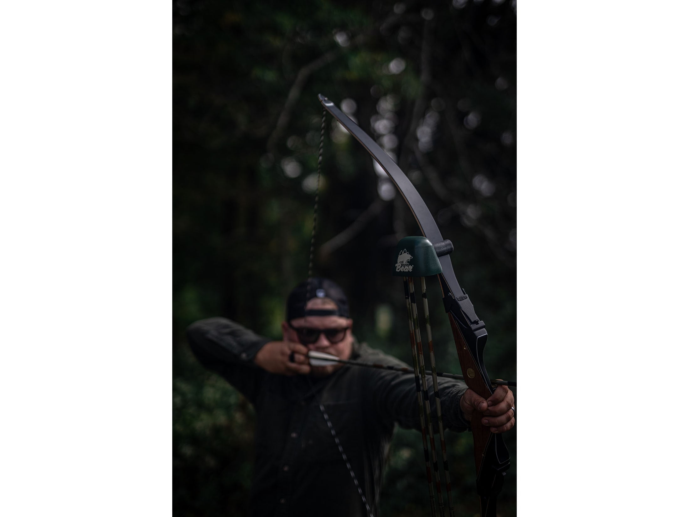 Bear Archery Take Down Long Bow Limbs 30 lb Black