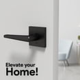 thumbnail image 2 of Mega Handles | Schein Dummy Lever | Pack of 1| Matte Black, 2 of 3