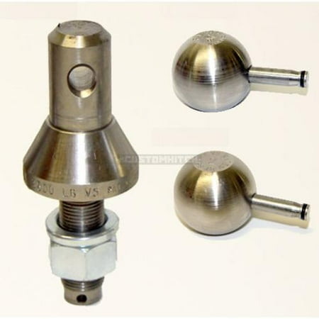 Trailer Hitch Ball Sizes >> Convert A Ball Multiple Trailer Hitch Ball Set 3 4 Nickel Shank 1 7 8 2 Balls Trailer Hitch Ball Sizes >> Convert A Ball Multiple Trailer Hitch Ball Set 3 4 Nickel Shank 1 7 8 2 Balls