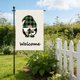 thumbnail image 5 of Bandera de jardín del Día de San Patricio | Diseño de trébol irlandés | Decoración reversible de poliéster para exteriores, patio, porche y cerca, 5 of 6