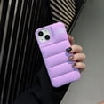 thumbnail image 1 of Funda acolchada de Color liso para iPhone, carcasa suave para teléfono, 14, 13, 12, 11 Pro Max, Mini, 7, 8 Plus, X, XS, XR, SE2 Fivean unisex, 1 of 2