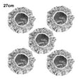 thumbnail image 2 of ievspot 5Pcs Aluminum Foil Hair Heat Hat Reusable Hot Oil Treatment Deep Conditioning Heating Processing Hair Care Hat, 2 of 8