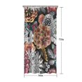 thumbnail image 5 of Pioneer Flower Floral Print Pattern Shower Curtain 36"x72" ,Bathroom Decorative Shower Curtains Set with 12 Hooks,Modern Waterproof Washable Shower Curtain, 5 of 6