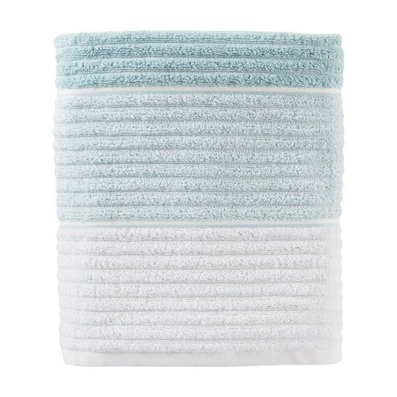 SKL Home Planet Ombre Bath Towel, Aqua, 28" x 54"