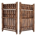 thumbnail image 4 of Alden Design 3 Tier Folding Wooden Flower Pot Stand Flower Plant Display Stand Shelf for Indoors or Outdoors, 4 of 13