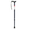 Equate Mobility Comfort Grip Cane for All Occasions, Designer Blue, Adjustable, 300 lb Capacity