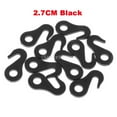 thumbnail image 2 of 10 Pcs Heavy Duty Hook for Fastening Camping Tent Accessories Tent - 2.7cm, 2 of 10