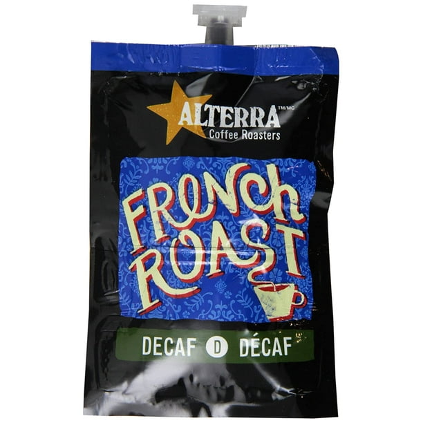 FLAVIA ALTERRA Coffee, French Roast Decaf, 20Count Fresh Packs (Pack