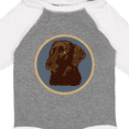 thumbnail image 4 of Inktastic Labrador Retriever Chocolate Lab Dog Boys or Girls Long Sleeve Baby Bodysuit, 4 of 5