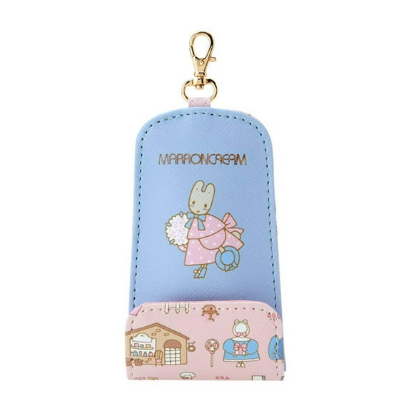 [Sanrio] Keycase With Reel - Chestnut Cream