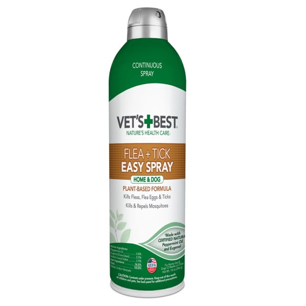 Vet's Best Flea and Tick Easy Spray for Dogs - 14oz