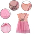 thumbnail image 1 of AJZIOJIRO Robe Princesse pour Filles, Robe en Tulle Simple et Douce pour Tout-Petits, Été, Délicatesse, Élégance, Décontractée, 1 of 9