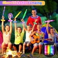 thumbnail image 6 of 12-Piece Glow Stick Party Favor Set, Light Up Pop Tubes With Glow Necklaces And Bracelets, Sensory Toys For Kids, Goodie Bag Fillers, 6 of 7