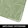 thumbnail image 5 of Large Mouse Pad, Desk Pad, XXL XL Extended Gaming Mouse Pad, Desk Mat for Office & Home, Long Keyboard Mat, Huge Mouse Pad, Desktop Full Cover 31.5 x 11.8 Inches, Minimalist Green Leaf, 5 of 6
