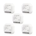 thumbnail image 2 of Cateissary Módulo de relé de interruptor de luz inteligente WiFi de 2 vías Smart Home Smart Life/Tuya APP Control remoto funciona con Electrónica  5St, 2 of 8