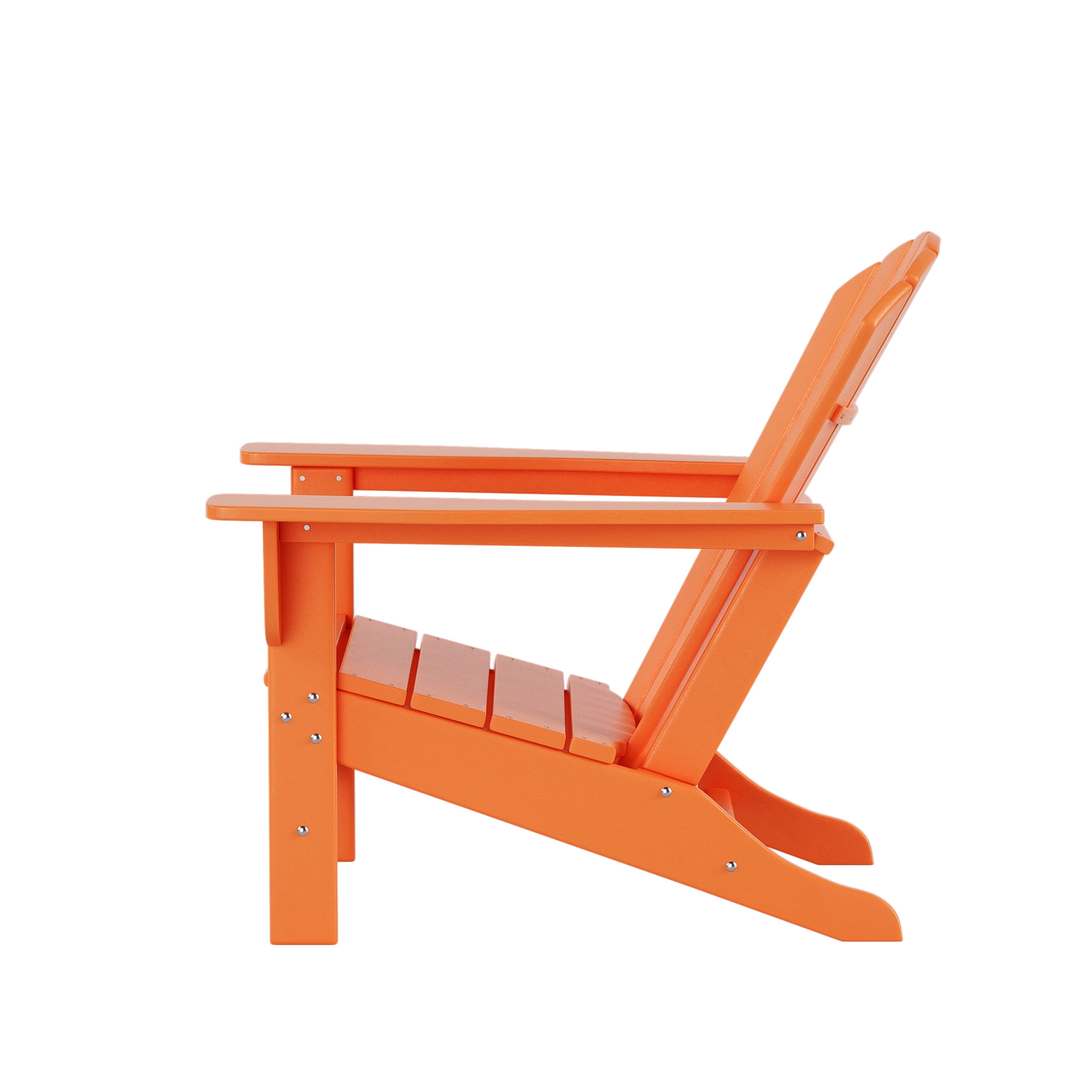 Westin Outdoor Patio Adirondack Chair (Set of 4), Orange
