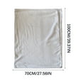 thumbnail image 2 of Jacenvly Room Decor Aesthetic 70*100Cm Throw Blanket for Couch Fuzzy Soft Cozy Blanket 鈥?Lightweight Soft Plush Warm Cozy 鈥?Perfect for Bed Sofa Camping Travel Christmas Sheets, 2 of 4