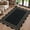 Black Geometric-2, variant on 3x5 Outdoor Rug, Washable Rugs for Entryway Front Door Mat, Farmhouse Neutral Non Slip Indoor Carpet for Patio Living Room Backyard