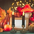 thumbnail image 1 of GAXIRE 2pcs  Flameless Candles Plastic Flickering Flameless Birthdays, 1 of 6