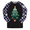 thumbnail image 6 of eczipvz Family Christmas Pjs Matching Sets Baby Christmas Matching Pajamas Kids Holiday Sleepwear Set,Size 4-5 Years, 6 of 6
