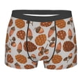 thumbnail image 4 of Goofa Pinecone Autumn Pattern Printed Men's Boxer Briefs Underwear, Moisture-Wicking Underwear, Trunk,Soft and Breathable Cotton Underwear-, 4 of 9