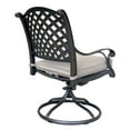 thumbnail image 2 of Rosita Patio Dining Swivel Rocker (Set of 2) - Tan, 2 of 5