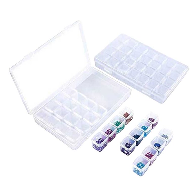 Rhinestone Storage  Crystalline Crystal Containers with Storage Case