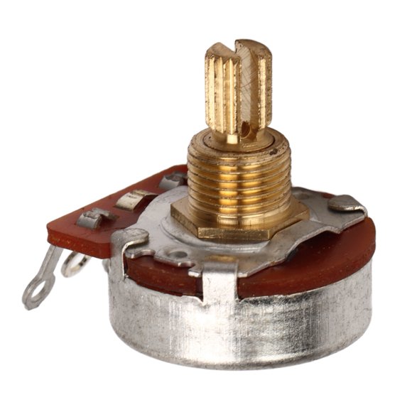 Potentiometer,Guitar Potentiometer Short Shaft Short Shaft Potentiometer Metal Potentiometer Smooth Operation