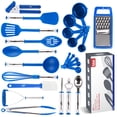 thumbnail image 1 of Juego de utensilios de cocina Kaluns de 24 piezas de nylon y acero inoxidable, 1 of 7