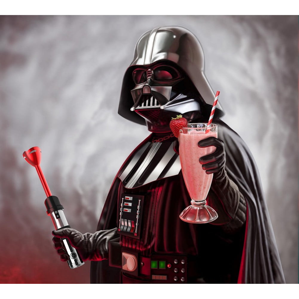 Uncanny Brands Star Wars Darth Vador Halo Grille-pain – S'illumine et émet  des sons de sabre laser