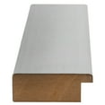 thumbnail image 5 of ArtToFrames 8" x 20" Light Silver Picture Frame, 8x20 inch Silver Wood Poster Frame (WOM-4827), 3 Pack, 5 of 7