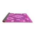 thumbnail image 2 of Ahgly Company Indoor Square Southwestern Purple Country Area Rugs, 5' Square, 2 of 4