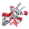 Dr. Brown's Lovey Pacifier and Teether Holder - Zoe the Zebra