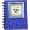 Journals Unlimited - The Traveler's Vacation Journal - Blue Hardcover Spiral Design
