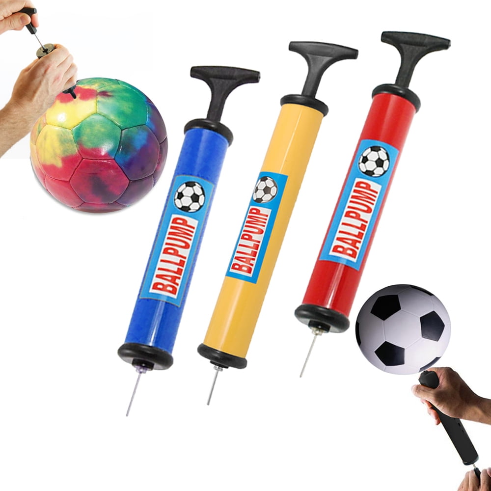 Volleyballs Basketballs Y-Nut Ball Pump with Push&Pull Inflating System Inflation Devices for Soccer Balls Footballs and Balloon 